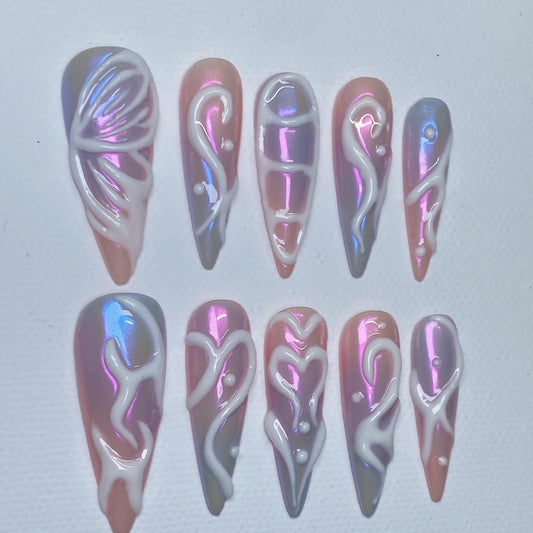 Iridescent Swirl Dreams