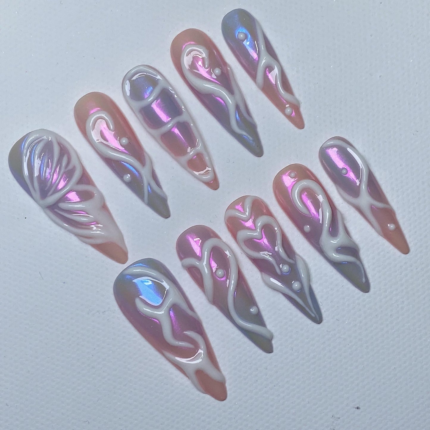 Iridescent Swirl Dreams
