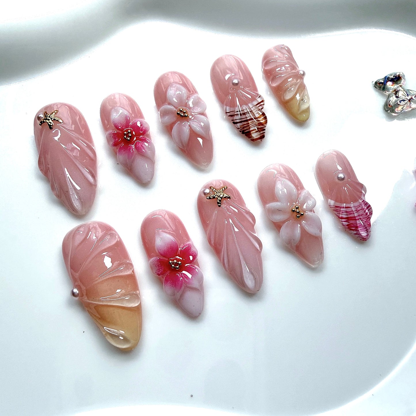 Ready To Ship - Pink Plumeria