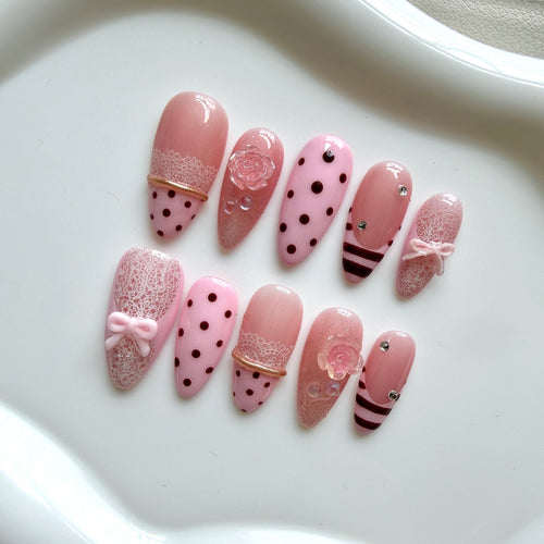 Ready To Ship - Rose Polka