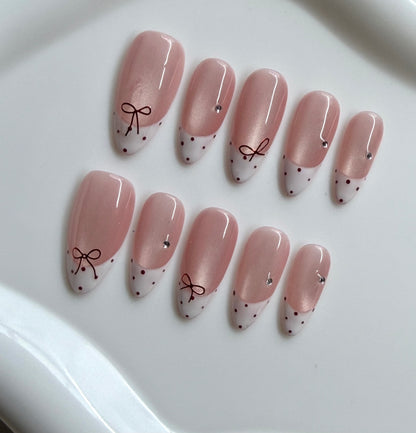 Ready To Ship - Ribbon & Dots
