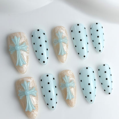 Heavenly Blue Cross