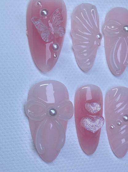 Pink Butterfly Pearl