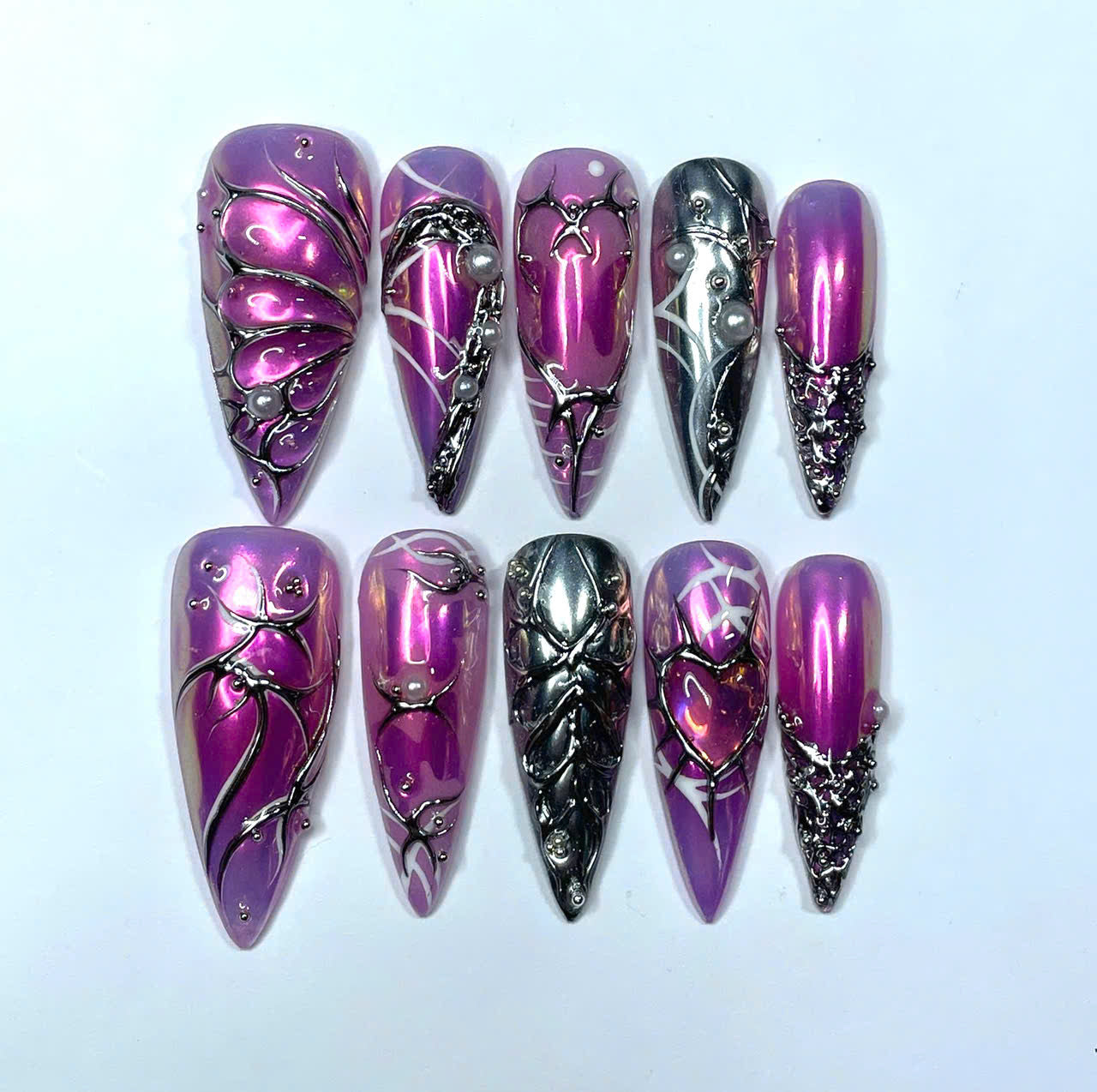 Ready To Ship - Magenta Chrome